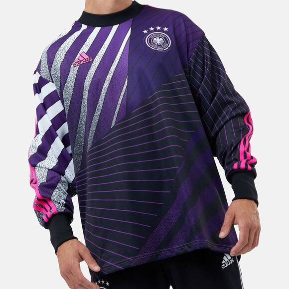 as new Adidas Germany 2022-23 Goalkeeper Icon Jersey very loose fit Men's Small - Picture 1 of 14